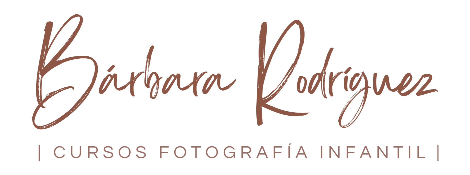 Logotipo Cursos Fotografía Infantil Bárbara Rodríguez