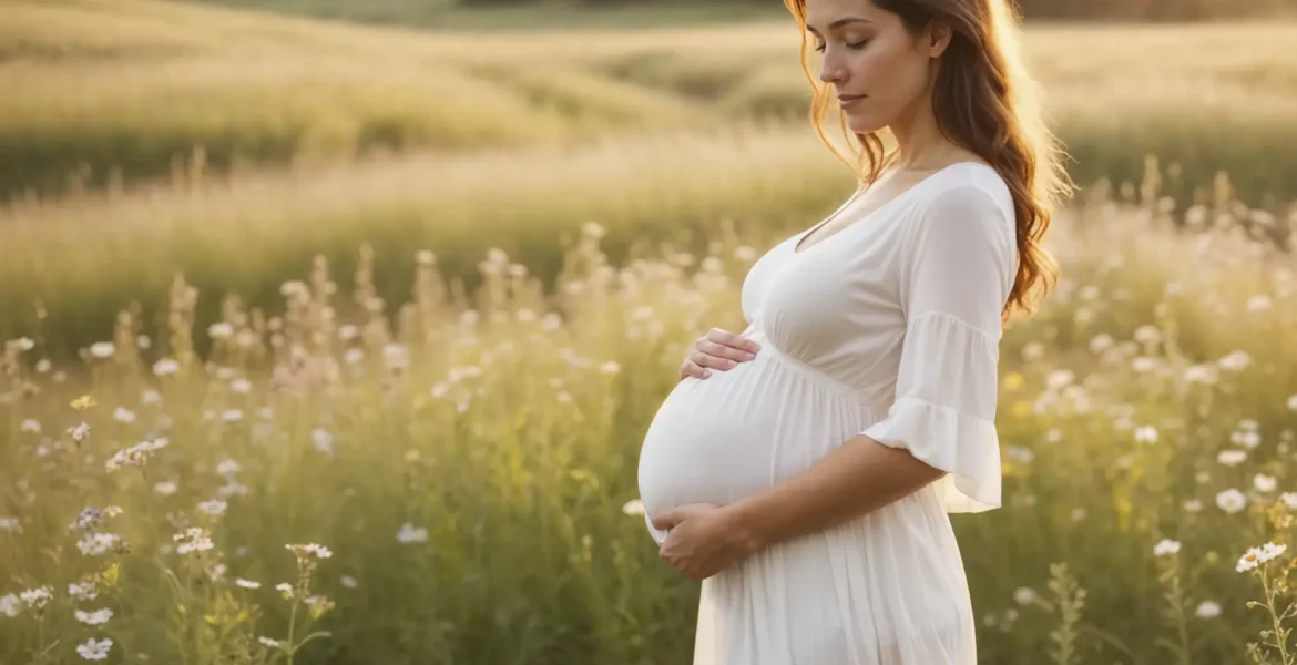 Sesión de fotografía de embarazada
